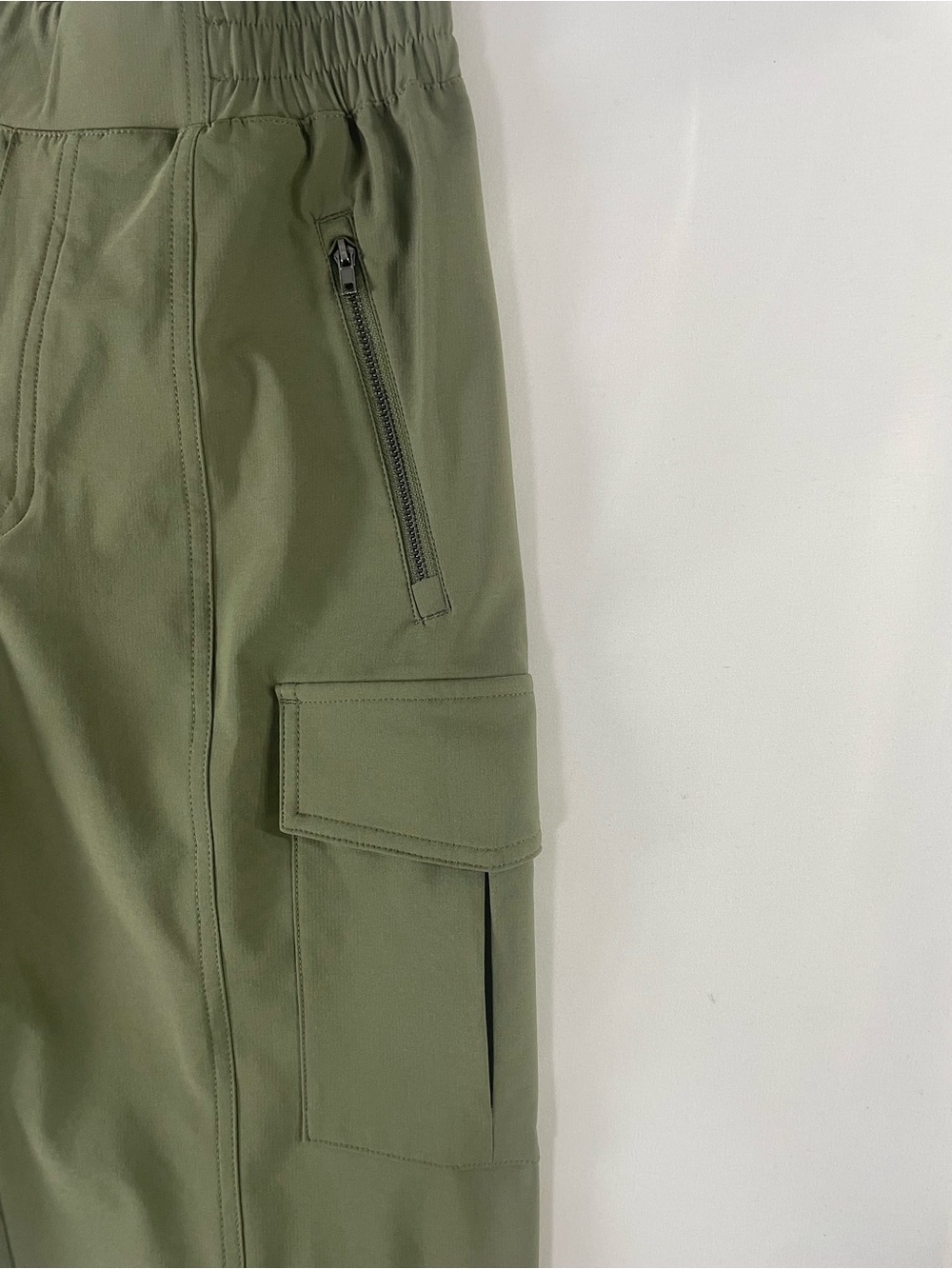 Mondetta Olive Green Wide-Leg Cargo Pants - Picture 4 of 14